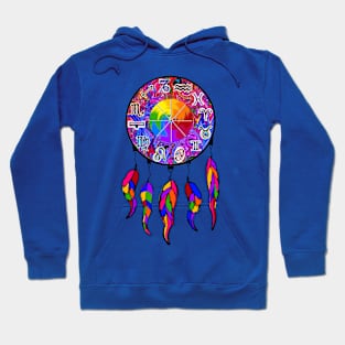 Zodiac Wheel Dreamcatcher 1 Hoodie